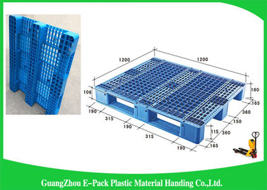100% 처녀 HDPE 과중한 업무 플라스틱제 팰릿은 재활용할 수 있는 전환을 옮깁니다