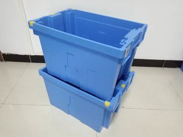 둥지를 트는 고체 플라스틱 휴대용도구상자 표준 크기 600*400mm을 쌓아 올리기