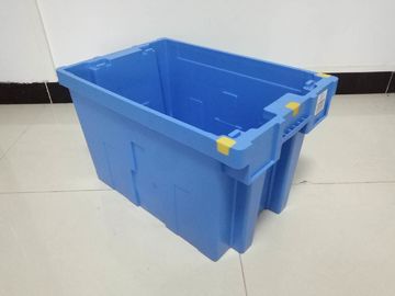 둥지를 트는 고체 플라스틱 휴대용도구상자 표준 크기 600*400mm을 쌓아 올리기