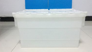 표준 크기 PP 플라스틱 부착된 덮개 용기 더 높은 부하 용량