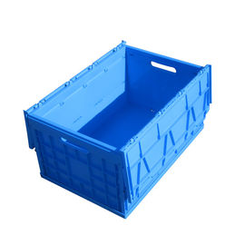 수집을 위한 600*400*330 Mm 가지고 다닐 수 있는 플라스틱 폴딩시키는 저장 나무상자