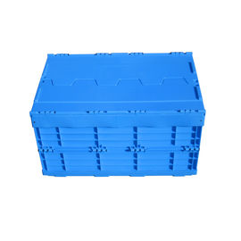 수집을 위한 600*400*330 Mm 가지고 다닐 수 있는 플라스틱 폴딩시키는 저장 나무상자