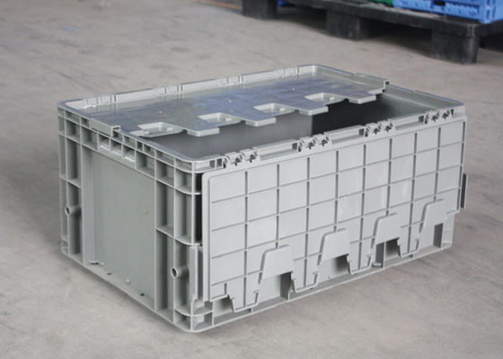 600*400mm 35 킬로그램 PP 유럽 적층 컨테이너 임팩트 저항