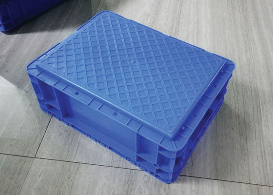 600*400mm 35 킬로그램 PP 유럽 적층 컨테이너 임팩트 저항