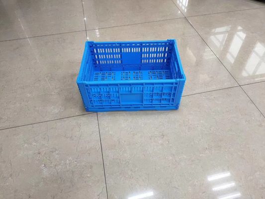 수직 스태킹 과일과 야채 플라스틱은 홀과 신선 식품 트랜스포트 바스켓 BIN을 나무 상자에 채워 넣습니다