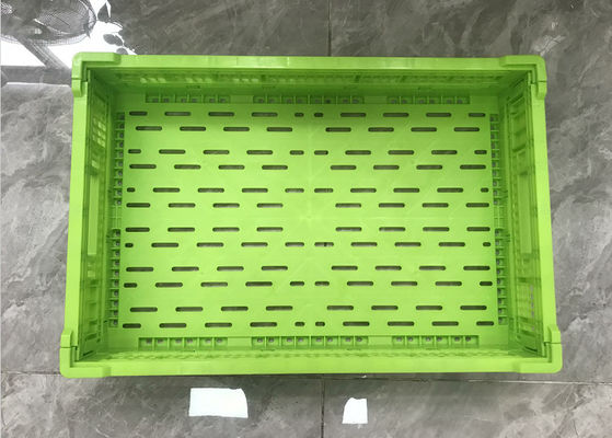 600*400*120mm 과일을 저장하세요, 그러면 야채 플라스틱은 로고 프린팅을 나무 상자에 채워 넣습니다